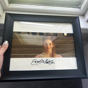 Authentic autograph by Emma Watson